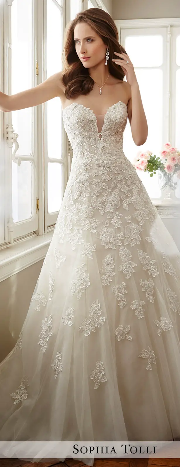 Wedding Dress by Sophia Tolli Spring 2017 Bridal Collection