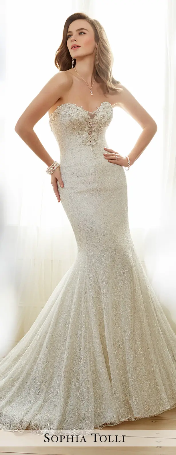Wedding Dress by Sophia Tolli Spring 2017 Bridal Collection