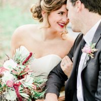 Beautiful bride and groom-portrait - Sharon Nicole Photography