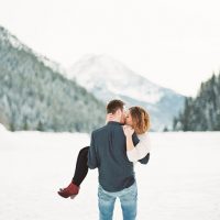 Beautiful utah engagement photo - Mallory Renee Photography