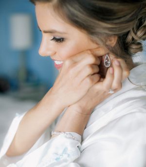 Bridal earrings - Clane Gessel Photography