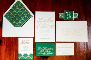 Elegant wedding invitations - Sarah Goodwin Photography