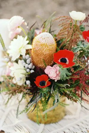 Floral wedding centerpiece - Sharon Nicole Photography