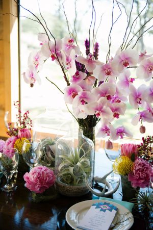Orchid Wedding Centerpiece - Jenna Leigh Wedding Photography