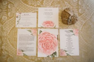 Floral wedding invitations - OLLI STUDIO