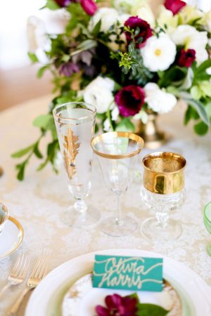 Gold wedding details - Sarah Goodwin Photography