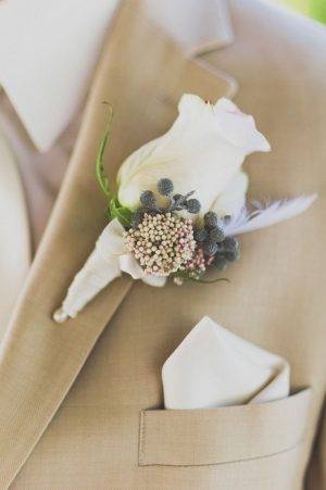 Groom boutonniere - Studio De Jonge