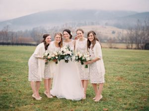 Lace bridesmaid dresses - Shandi Wallace Photography