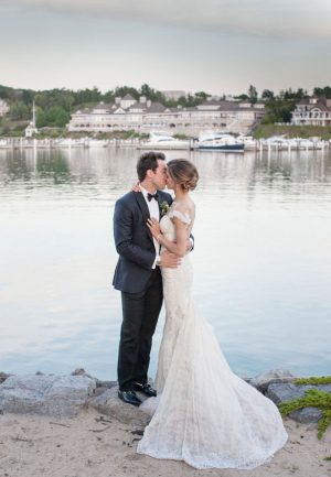 Lake wedding photo - Clane Gessel Photography