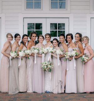 Long bridesmaid dresses - Clane Gessel Photography