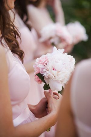 Pink bridesmaid bouquet - Skyryder Photography, LLC