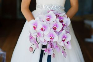 Orchid wedding bouquet - Jenna Leigh Wedding Photography