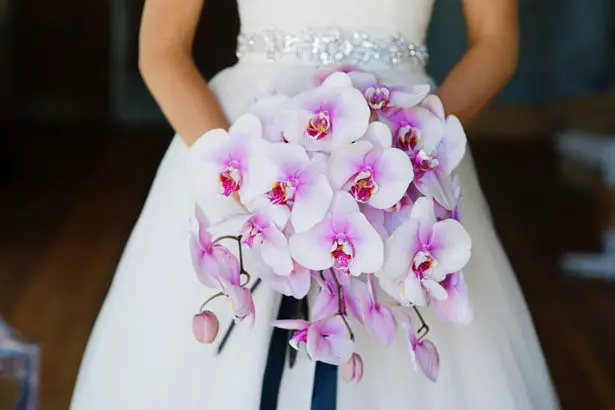 Orchid wedding bouquet - Jenna Leigh Wedding Photography