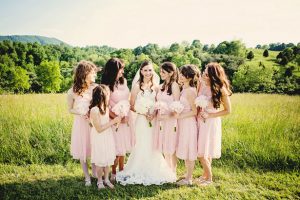 Short bridesmaid dresses - Skyryder Photography, LLC