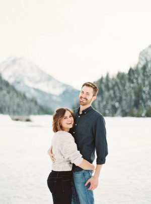 Silly engagement picture - Mallory Renee Photography