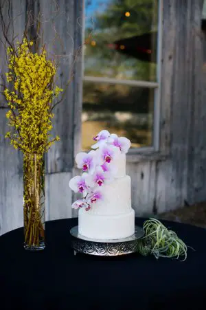 Tall wedding cake - Jenna Leigh Wedding Photography