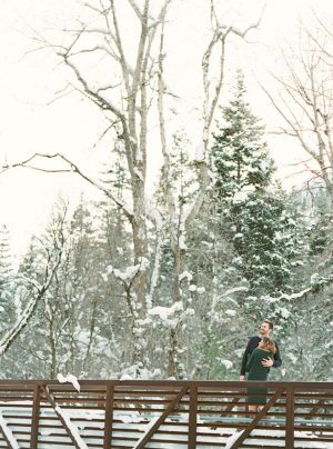 Utah winter engagement - Mallory Renee Photography