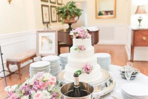 Wedding cake table - Christa Rene Photography