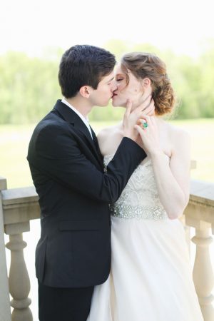 Wedding kiss - Sarah Goodwin Photography