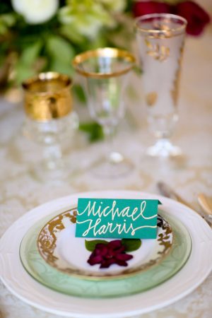 Wedding table setup - Sarah Goodwin Photography