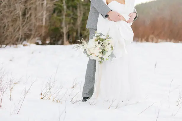 White wedding bouquet - Jennifer Fujikawa Photography