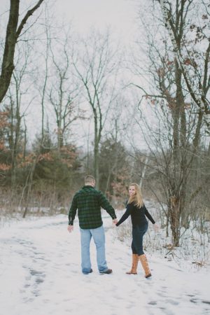 Winter engagement shoot - Shaunae Teske Photography