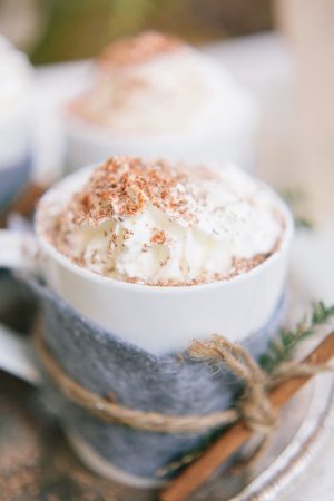 Winter wedding drinks - Jennifer Fujikawa Photography