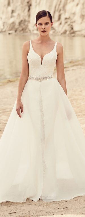 Wedding Dress by Mikaella Bridal Spring 2017 Collection