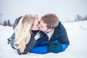 Winter Engagement Session - Wren Photography