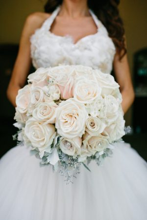 Winter Wedding Bouquet - KMH Photography