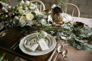 Beautiful wedding table setting - Erin Johnson Photography