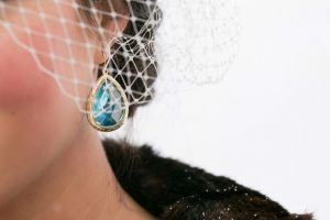 Bridal earrings - Erin Johnson Photography