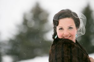 Bridal hair accessories - Erin Johnson Photography