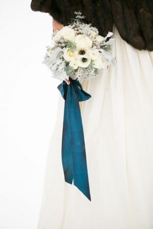 Emerald green wedding bouquet - Erin Johnson Photography
