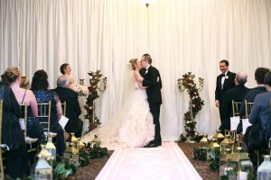 First wedding kiss - BLUE MARTINI PHOTOGRAPHY