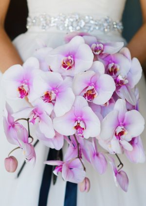 Orchid Wedding Bouquet - Jenna Leigh Wedding Photography