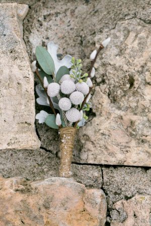 Rustic wedding boutonnier - Erin Johnson Photography