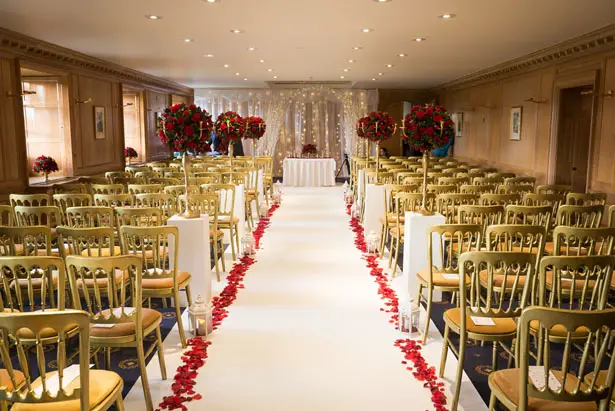 Wedding aisle decoration ideas - Cameo Photography