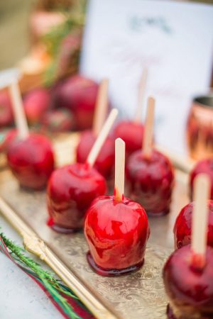 Wedding candy apples - Dani Cowan Photography