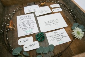 Wedding invitation ideas - Erin Johnson Photography