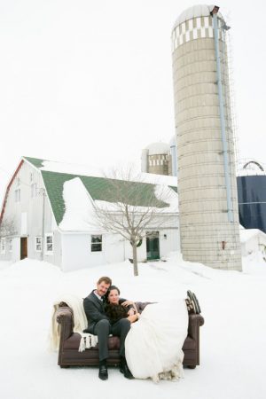 Winter wedding - Erin Johnson Photography