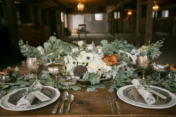 Wedding Centerpiece - Erin Johnson Photography