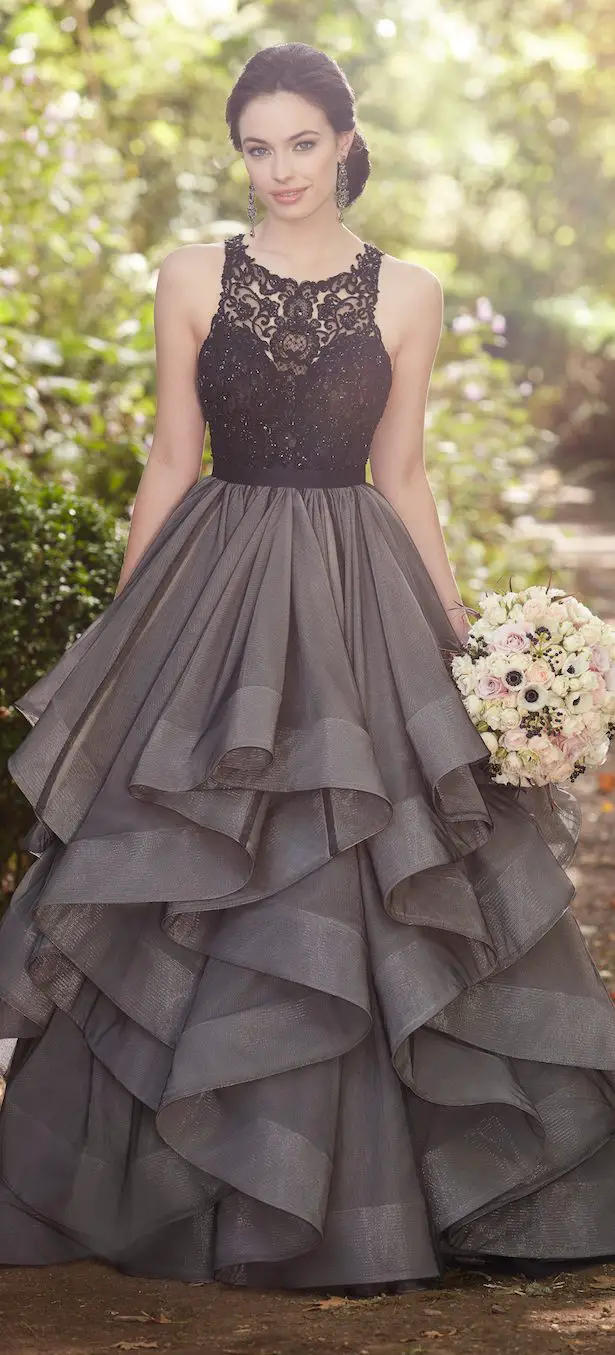 black wedding dresses 2017