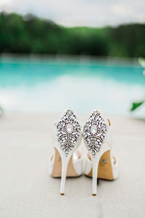 Beaded Wedding Shoes - Andie Freeman Photography