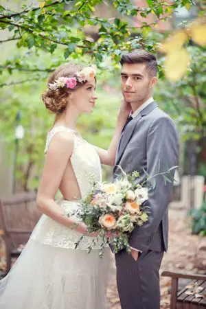 Beautiful bride and groom photo - Claudia McDade Photography