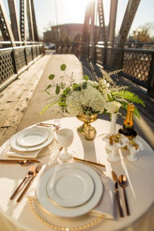 Beautiful wedding table-scape - Kristopher Lindsay Photography