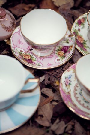 Beautiful wedding tea cups - Claudia McDade Photography