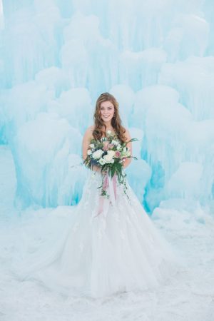 Beautiful winter wedding photo - Andrea Simmons Photography LLC