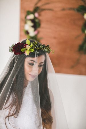 Bridal headpiece - Alicia Lucia Photography