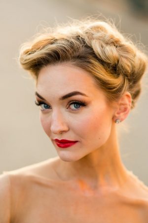 Bridal up do hairstyle - Kristopher Lindsay Photography